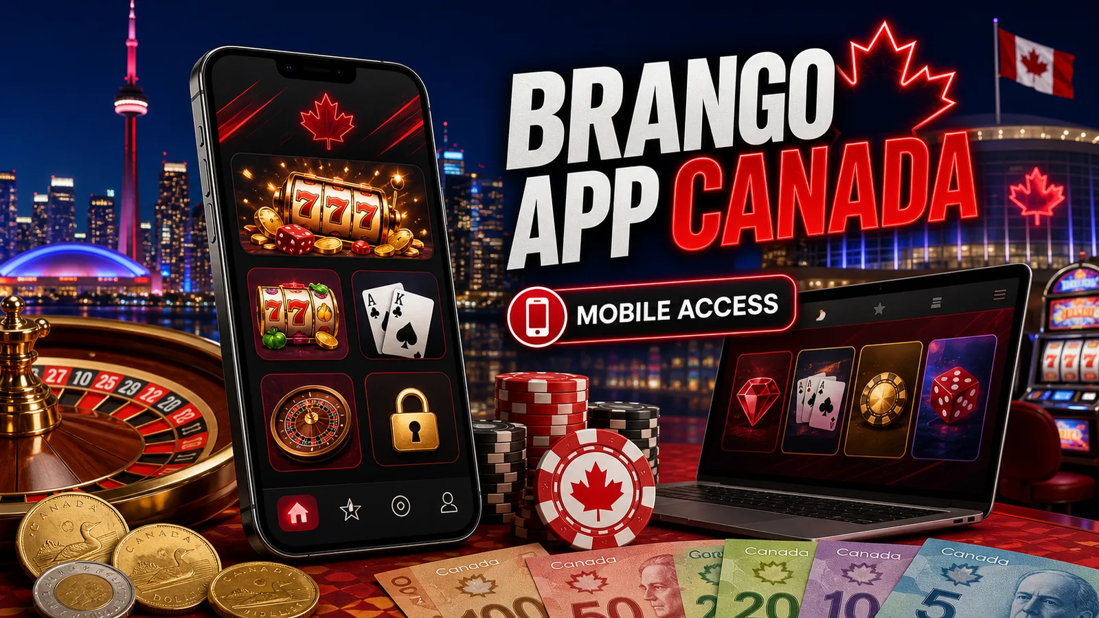 Casino Brango App content banner for Canadian players