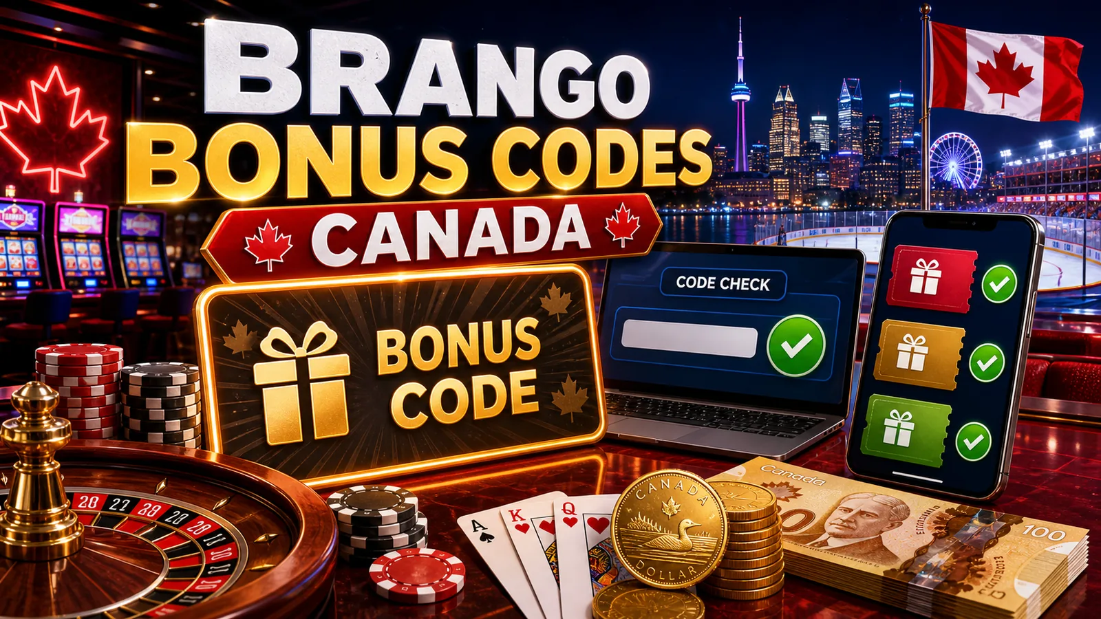 Casino Brango Bonus Codes content banner for Canadian players