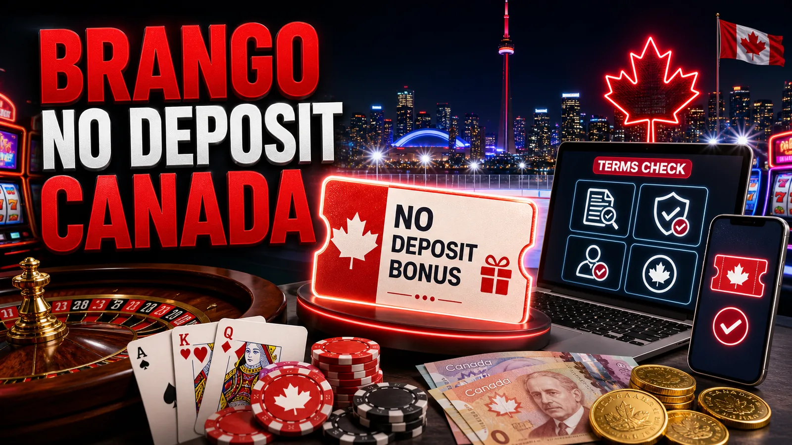 Casino Brango No Deposit Bonus content banner for Canadian players