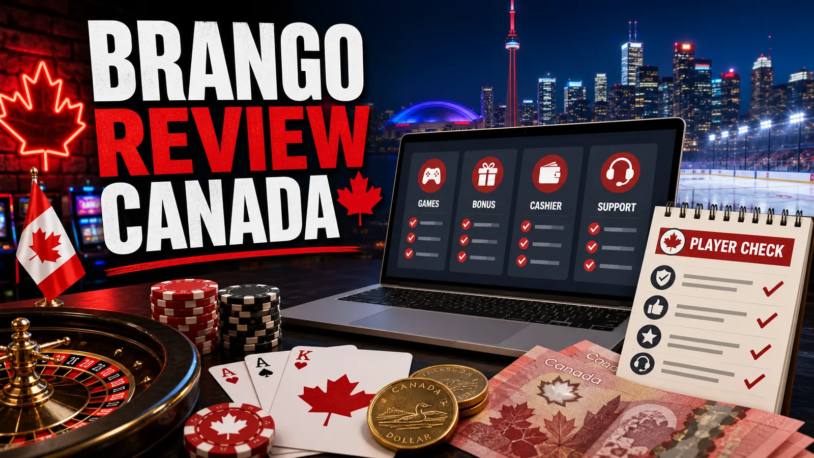 Casino Brango Review Canada content banner for Canadian players